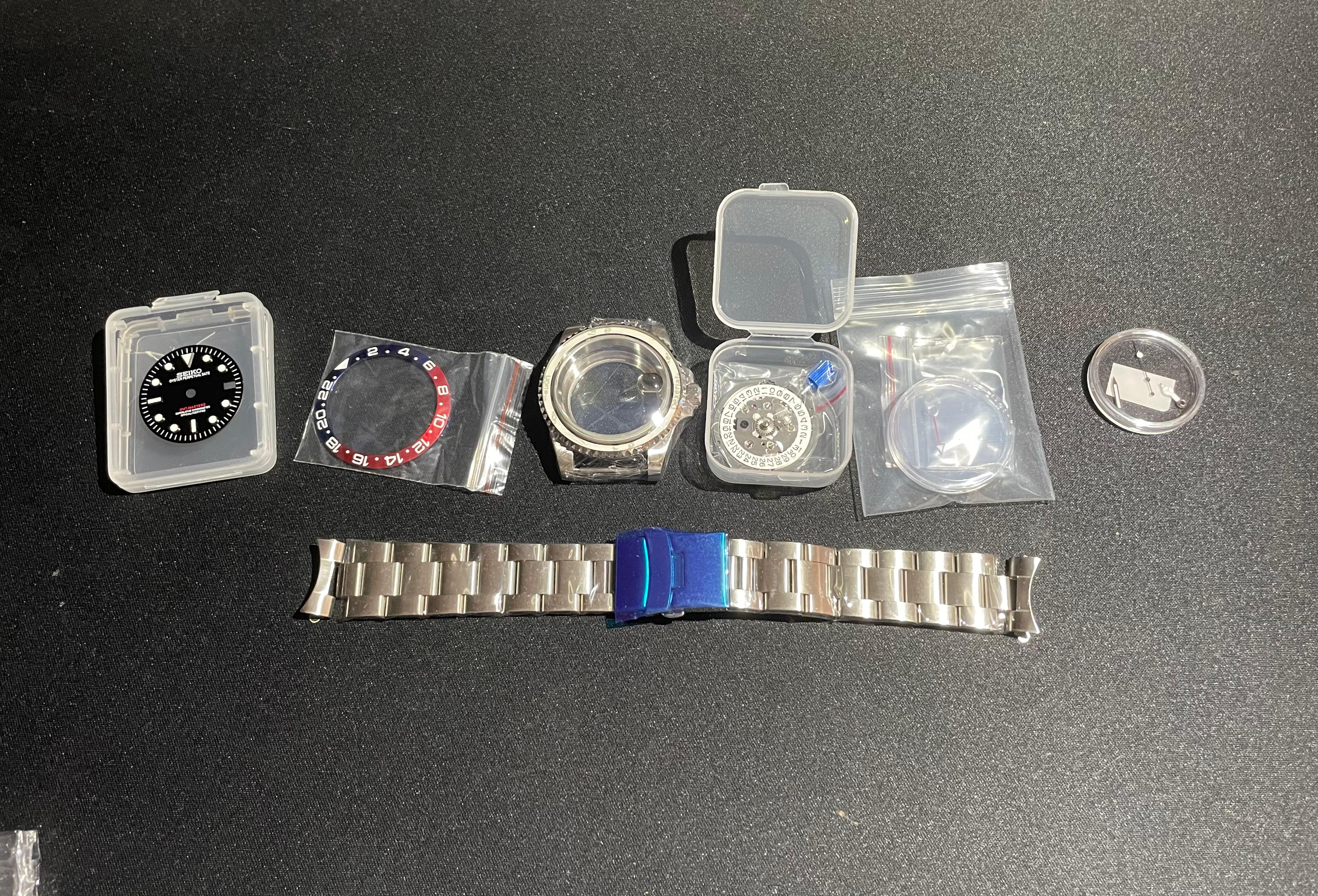 Hand-assembled watch
